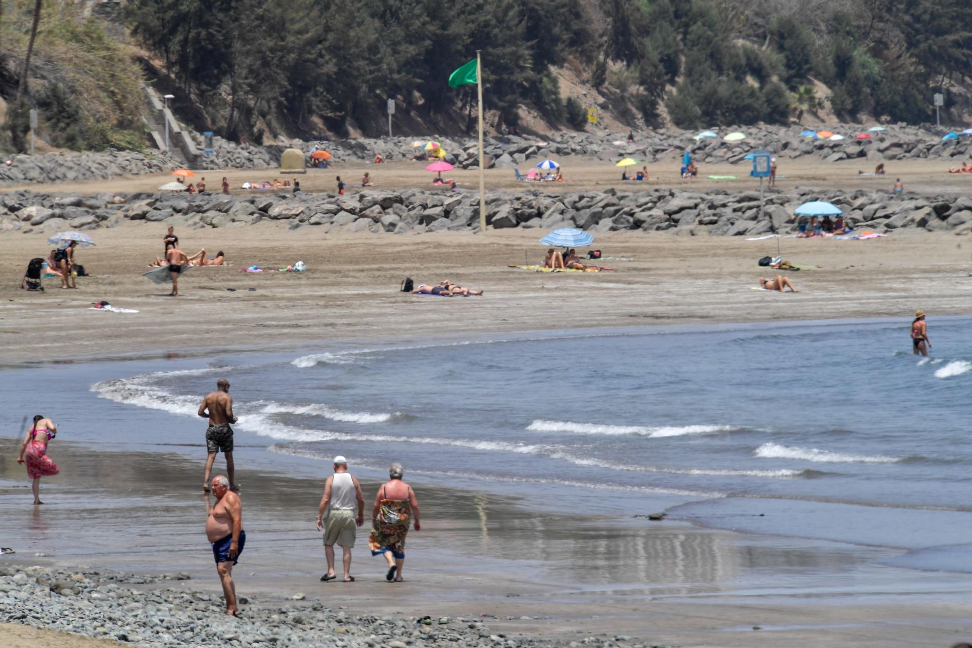 Ola de calor en Gran Canaria (16/07/2021)