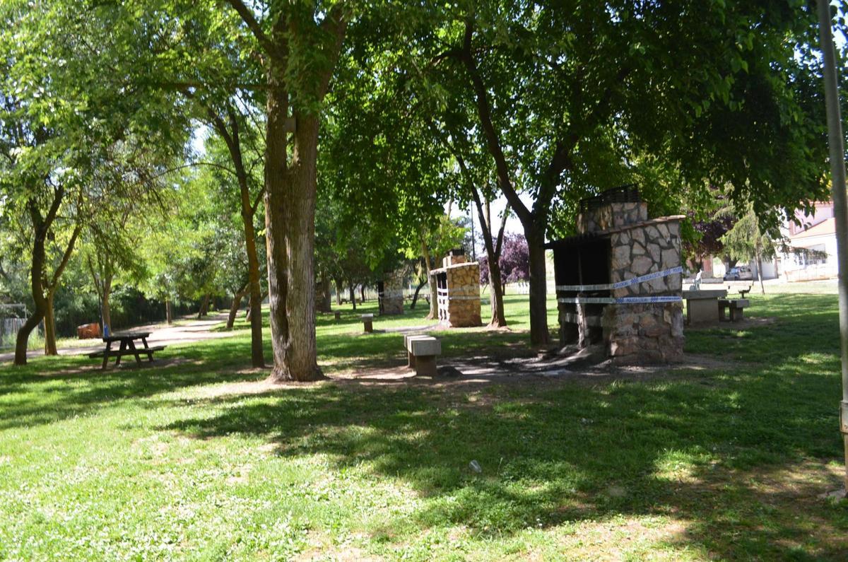 Clausuradas las barbacoas de la Pradera.