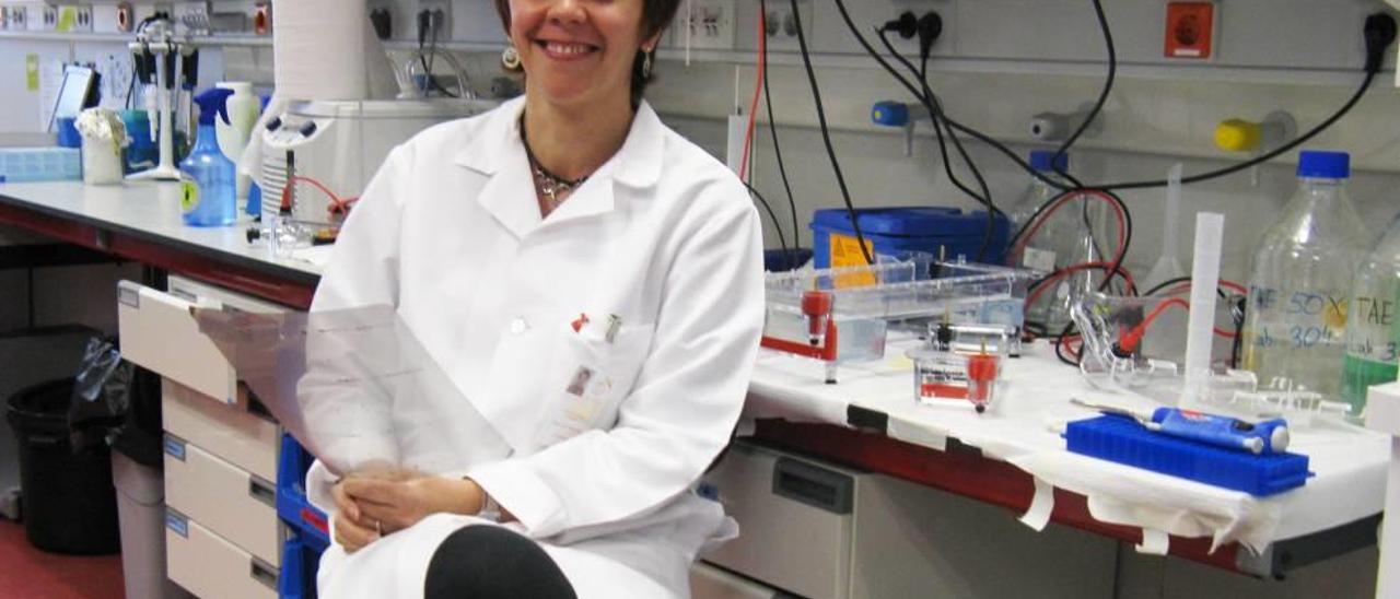 La investigadora Marisol Soengas en el laboratorio del CNIO.