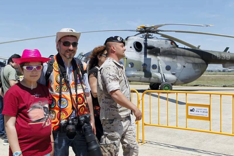 Jornada de puertas abiertas en la Base Aérea de Zaragoza