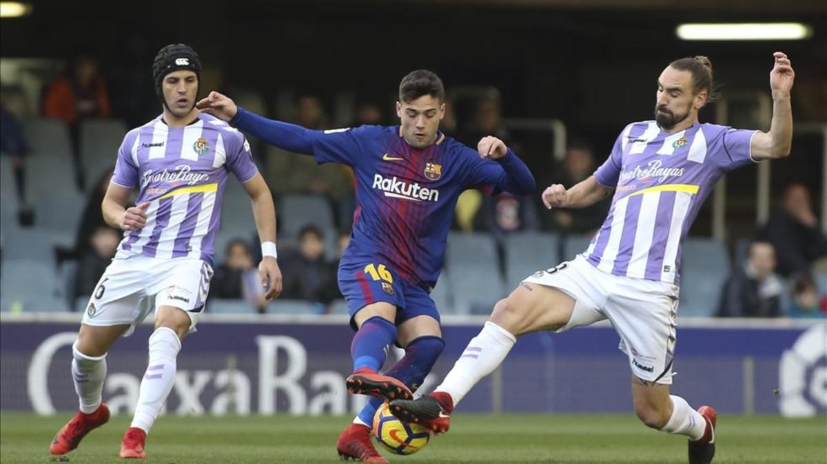 Jose Arnaiz fichó por el FC Barcelona procedente del Valladolid