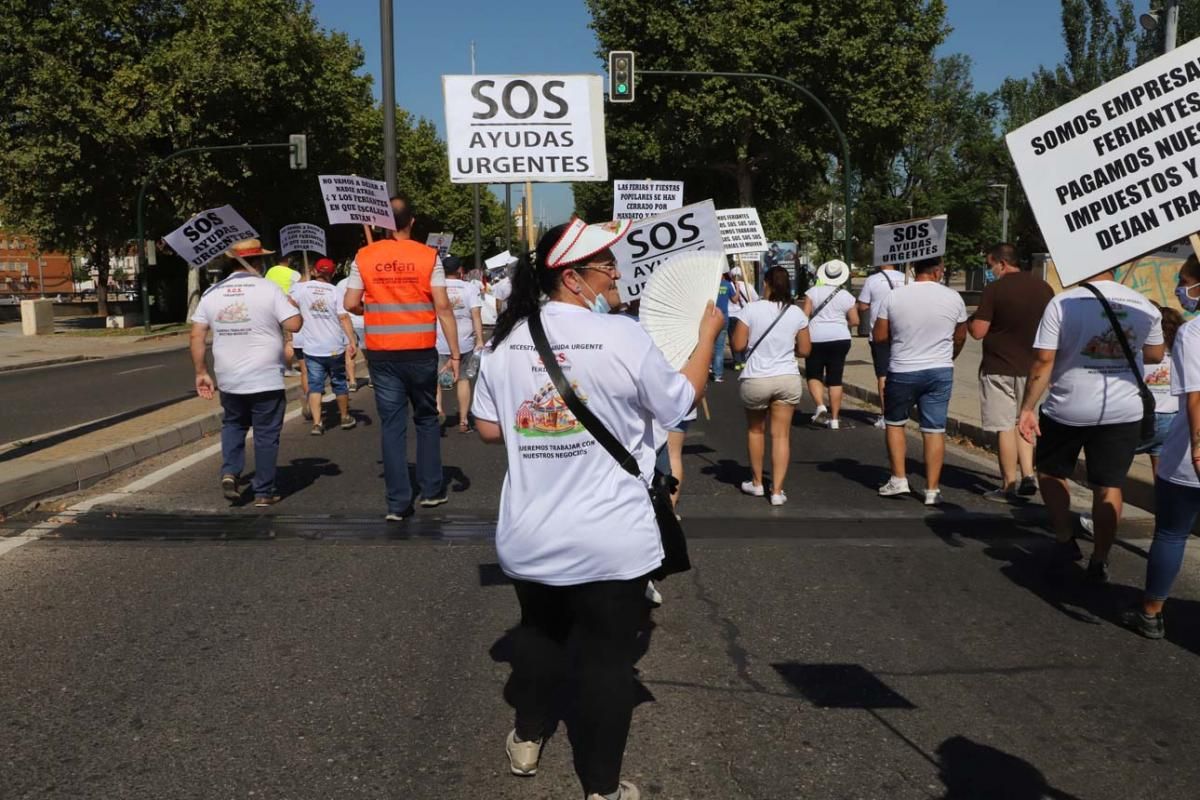 Los feriantes se sienten olvidados