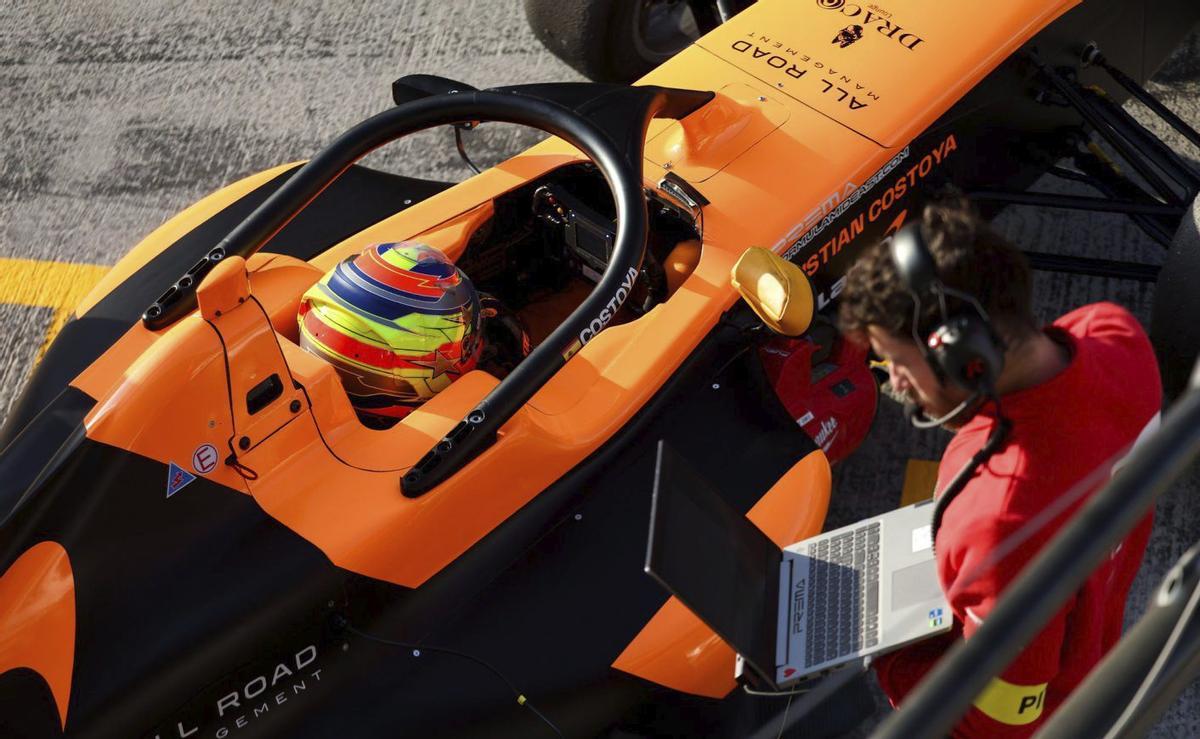 Costoya se adapta a Monza antes de su gran cita en la F4 italiana |