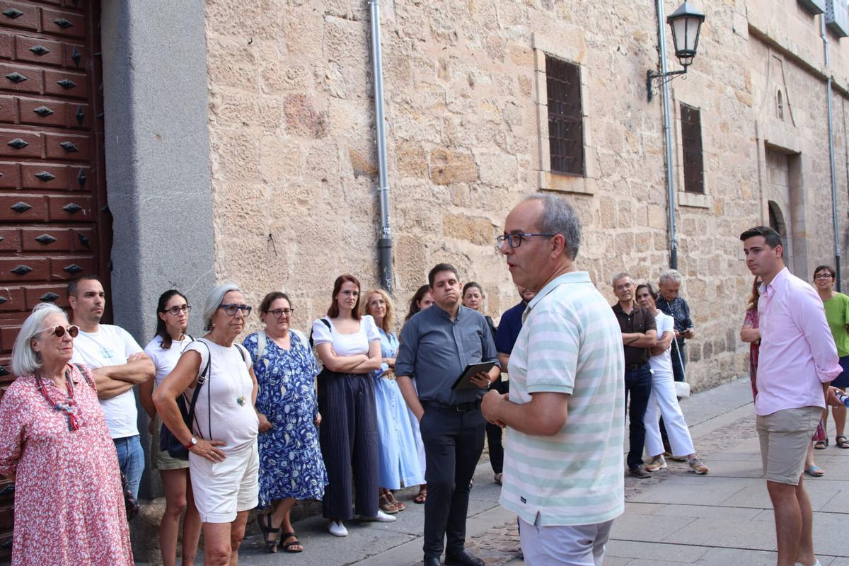 Visita obras iglesia Magdalena por Zamorarte