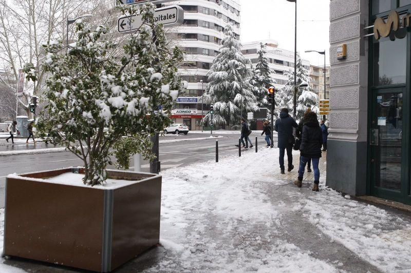 Nevada en Zamora: La ciudad, intransitable