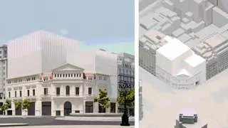 Barcelona da luz verde a la gran ampliación del Comèdia para que aloje el museo Carmen Thyssen