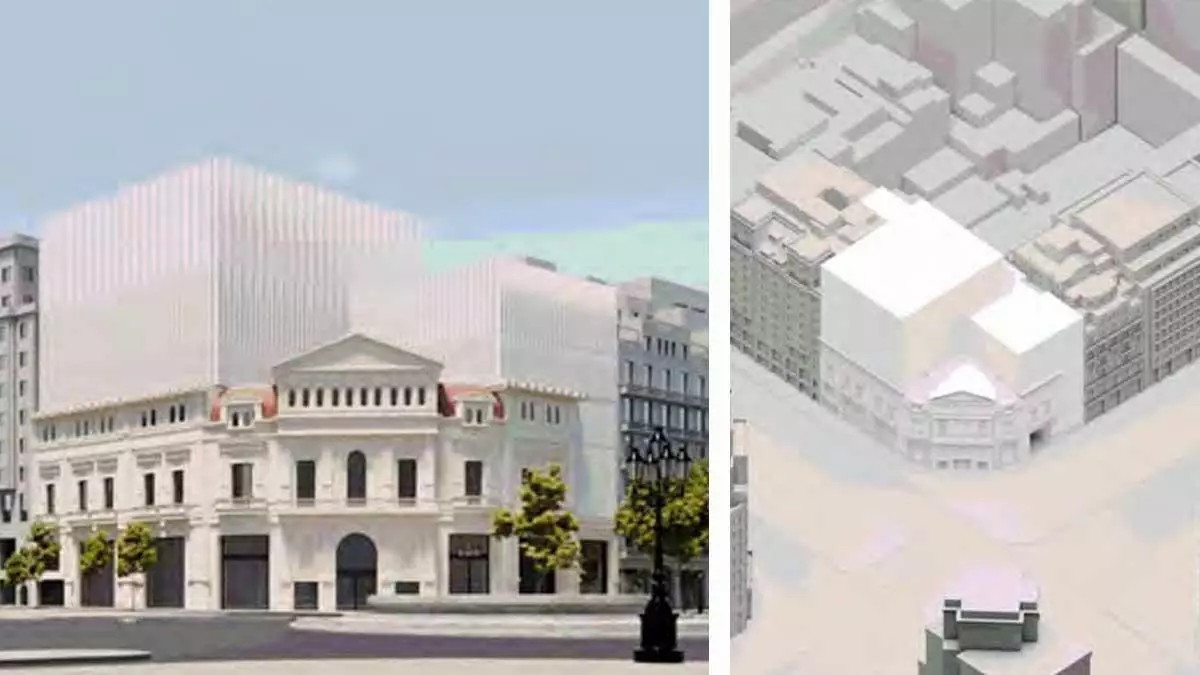 El gobierno de Collboni tramita una gran ampliación del Comèdia para que aloje el museo Carmen Thyssen