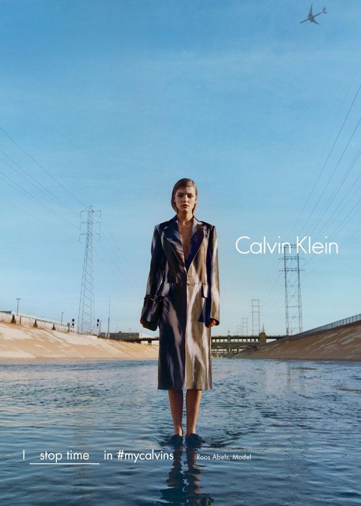 Campaña Calvin Klein otoño 2016: Roos Abels