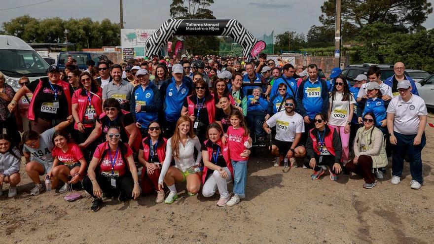 As Saíñas y la tiktoker Paula Currás reúnen a 600 personas para ayudar al proyecto de Amicos