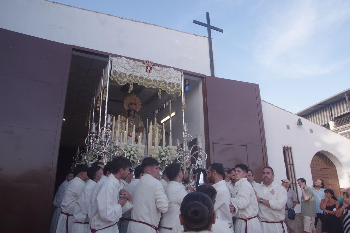 Procesión de Nuestra Señora de las Mercedes (El Tarajal, Campanillas)