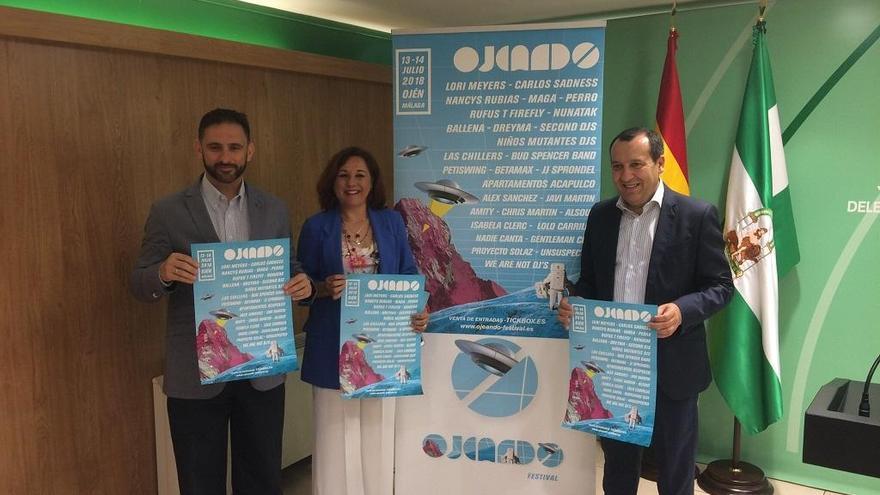 El Festival Ojeando 2018 se presentó ayer en la Delegación del Gobierno en Málaga.