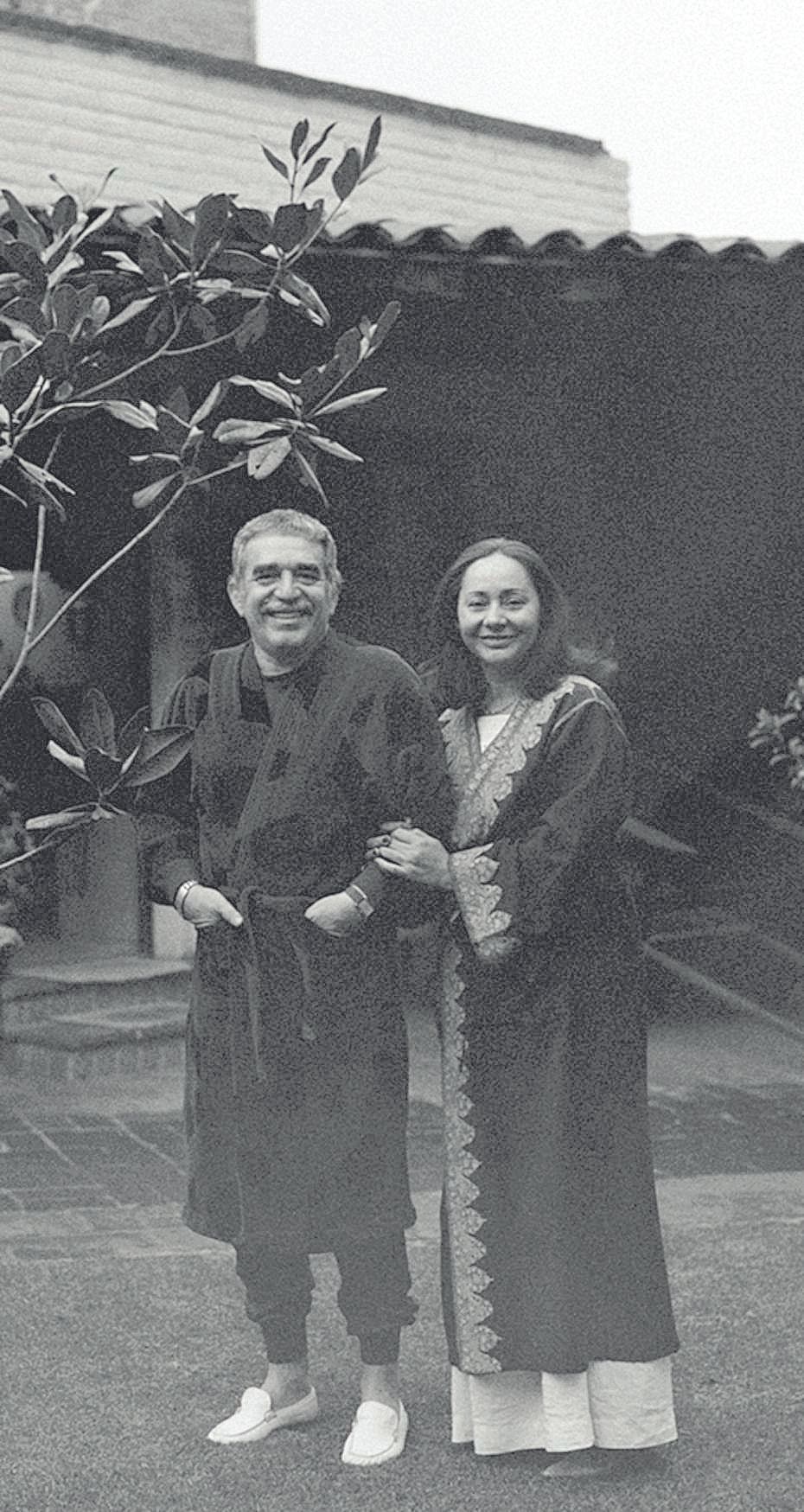 Gabriel García Márquez y Mercedes Barcha.