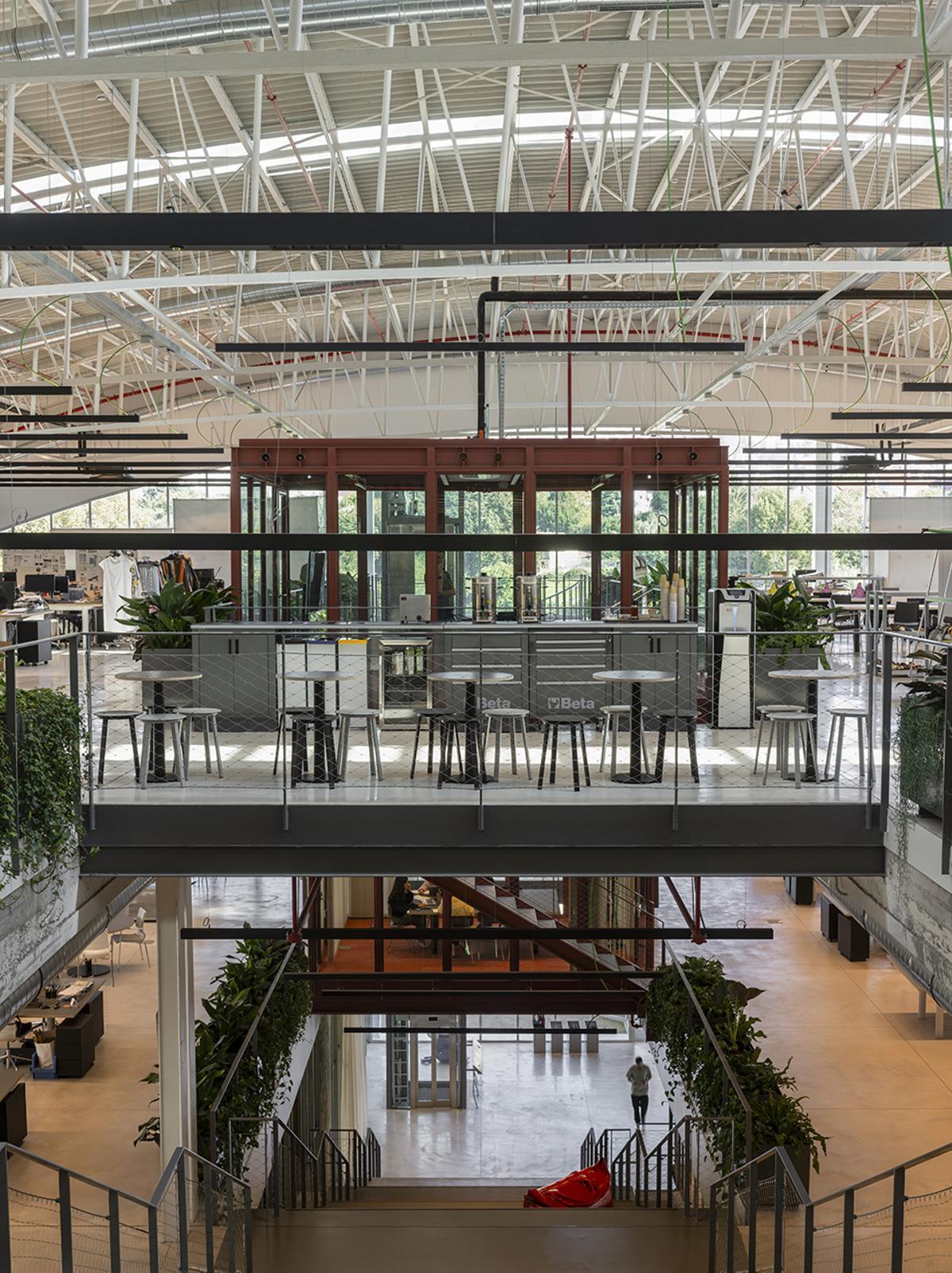 Vista del interior de la nueva sede de Bimba y Lola