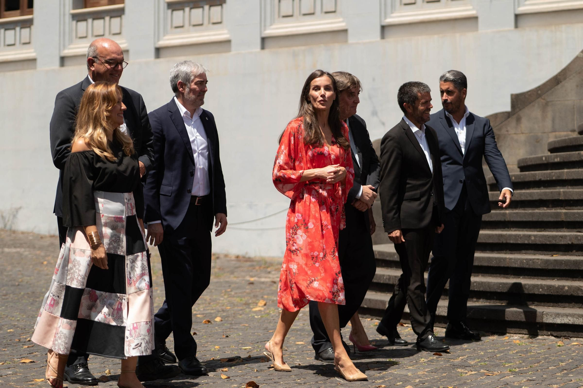 La reina Letizia preside la primera reunión del Instituto Cervantes en la ULL