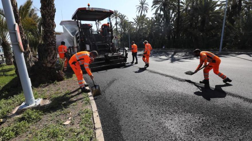 El nuevo plan de asfalto de un millón de euros llegará a las grandes avenidas