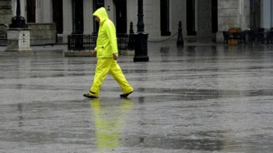 Lluvia en A Coruña