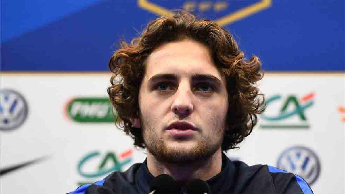 Adrien Rabiot no ha sido convocado por Francia