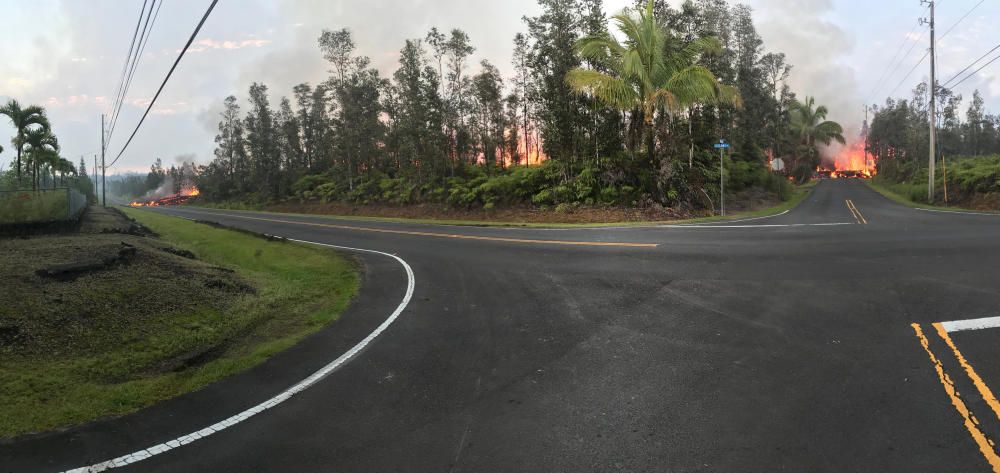 Erupció del volcà Kilauea a Hawaii