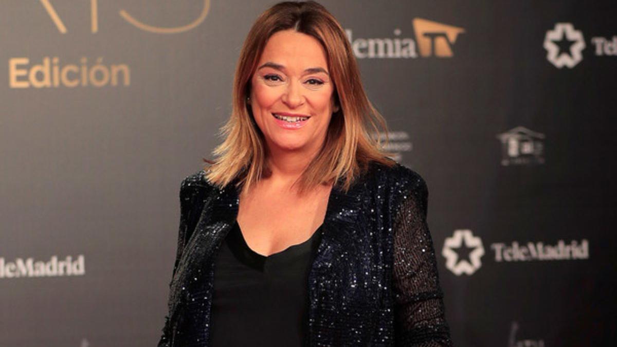 Toñi Moreno y su guiño en los Premios Iris 2019 a Canal Sur