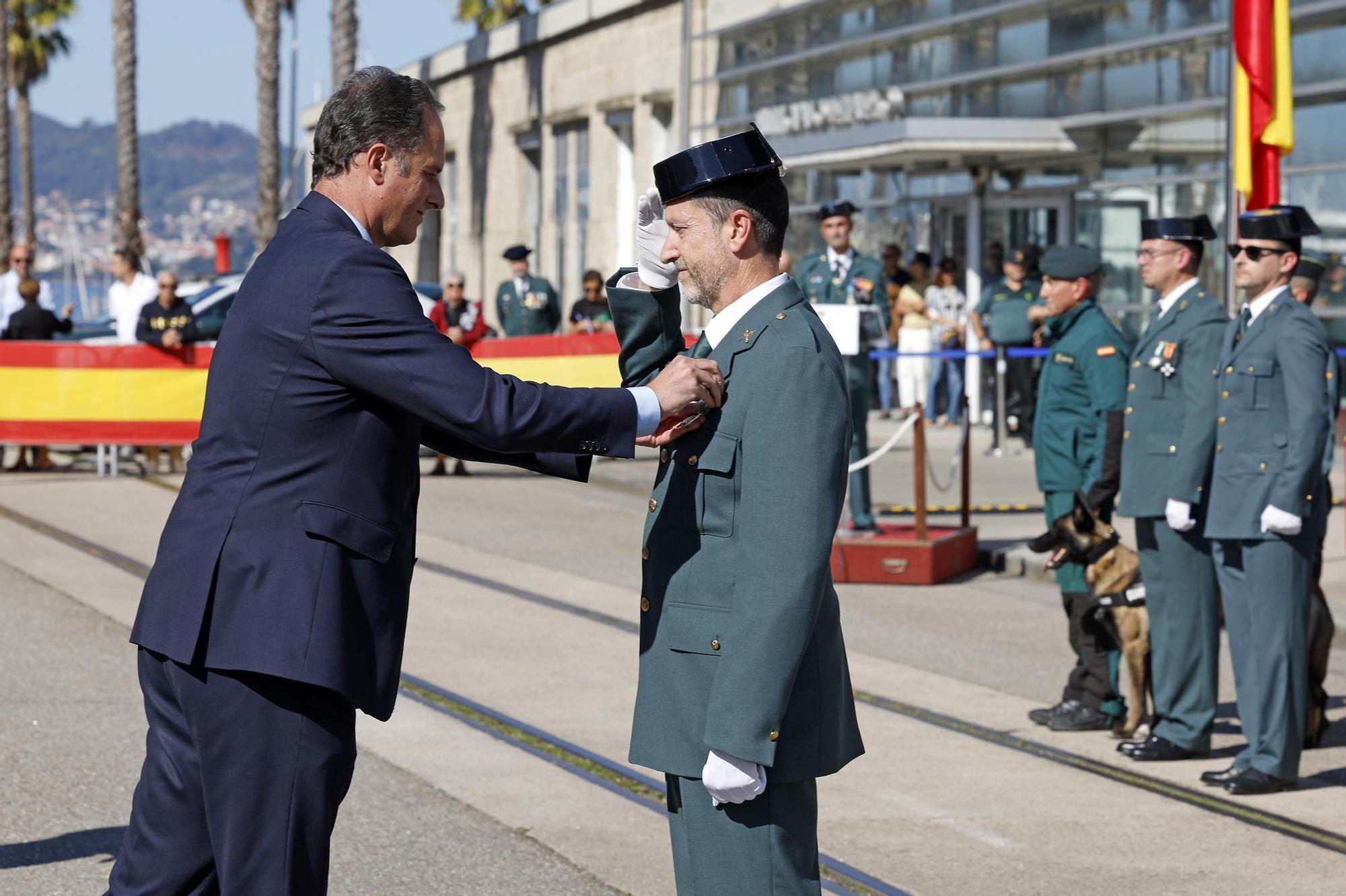 La Guardia Civil celebra en Vigo el día de su patrona, la Virgen del Pilar