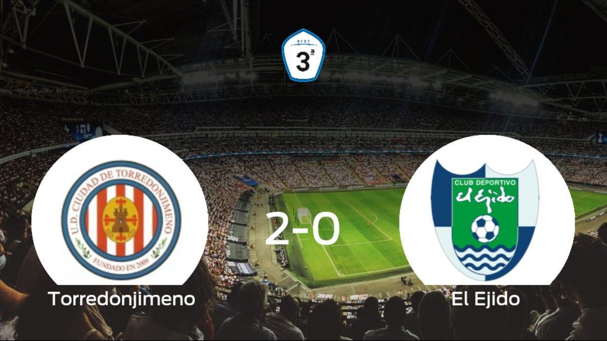 El Torredonjimeno vence 2-0 en su estadio ante el CD El Ejido 2012