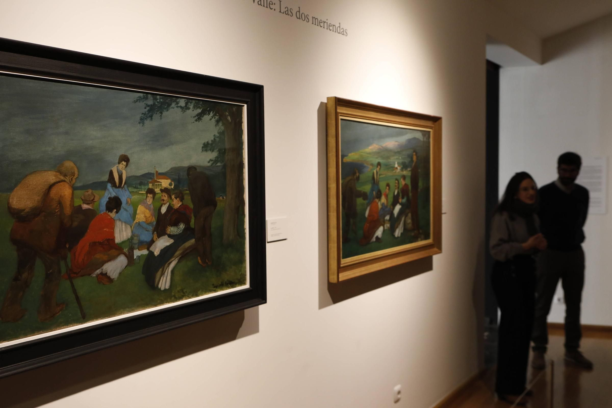 Inauguración exposición "Las dos meriendas" en el Museo Evaristo Valle
