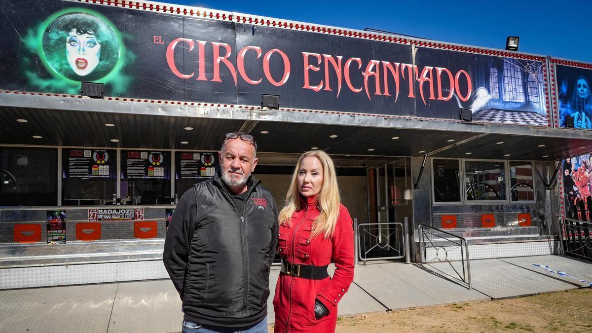 Vídeo | Declaraciones de la directora artística del Circo Encantado tras su clausura en Badajoz