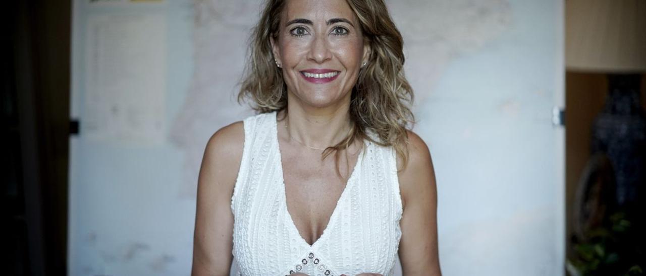 Raquel Sánchez, ministra de Transportes.