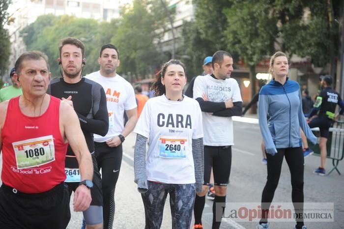 Salida Maratón y Media Maratón de Murcia