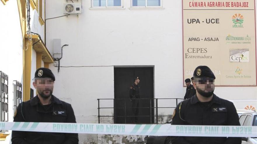 La Guardia Civil detiene a un empleado de UPA-UCE Extremadura