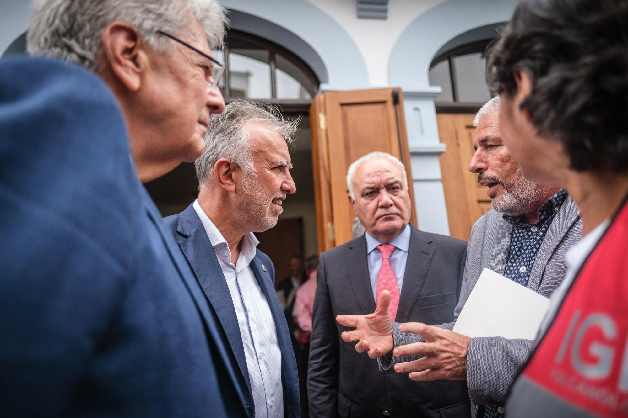 Acto institucional por el aniversario de la erupción de La Palma