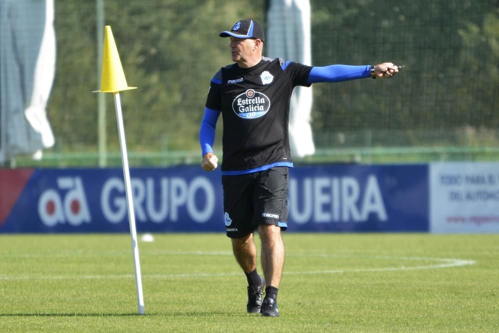 Entrenamiento del Deportivo 2 de agosto