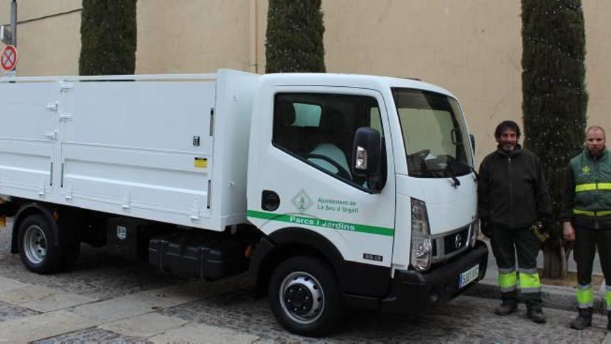 La Seu adquireix un camió multiusos nou per a les tasques de jardineria