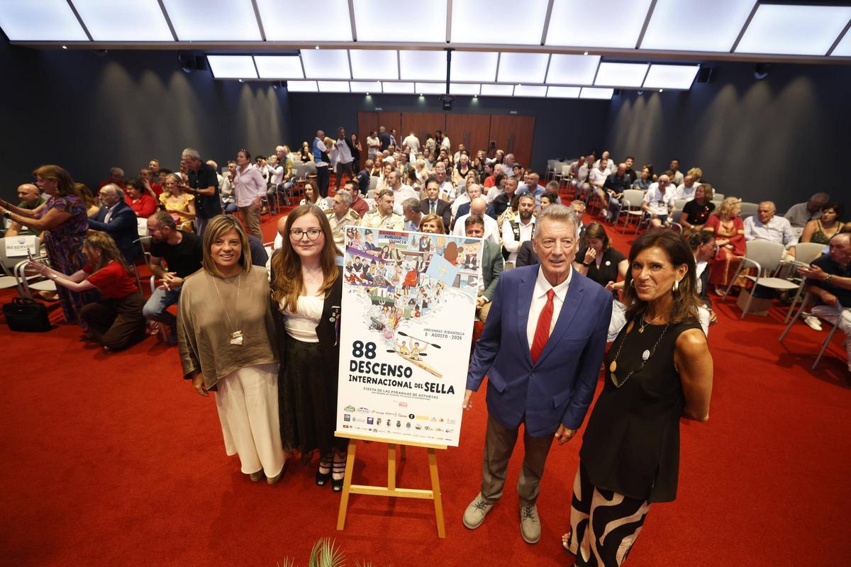 EN IMÁGENES: la presentación del Descenso Internacional el Sella, en Club LA NUEVA ESPAÑA