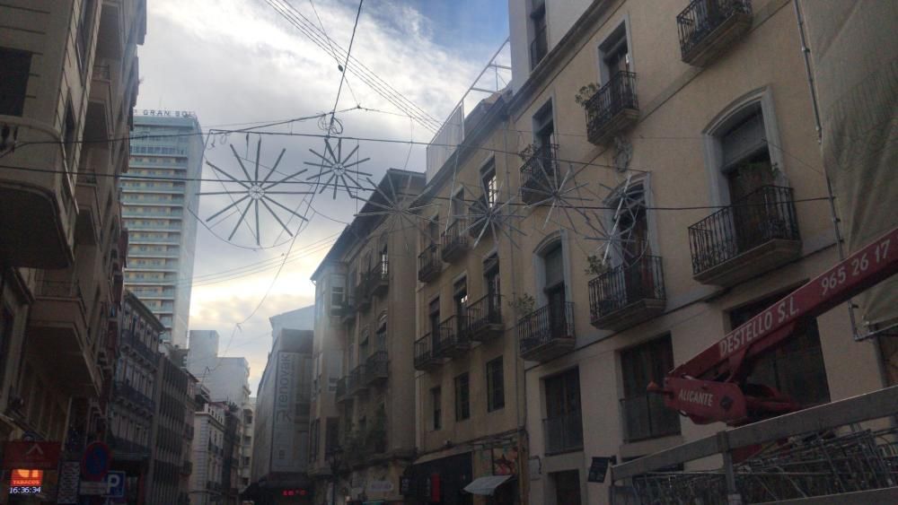 Luces de Navidad en Alicante