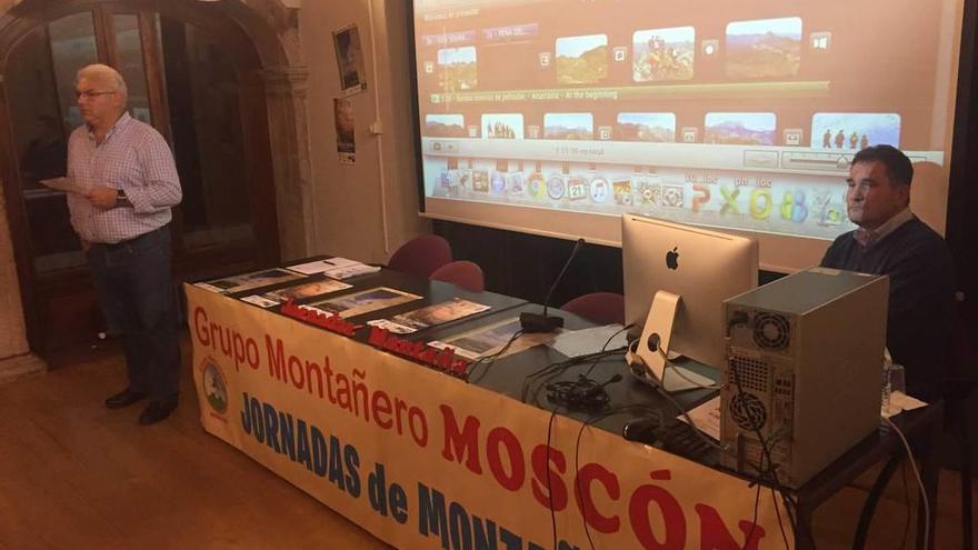 El acto inicial de las Jornadas de montaña de Grado.