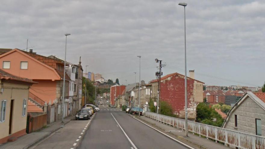 Avenida de Galicia, en cuyo entorno se produjo la pelea. // GSV