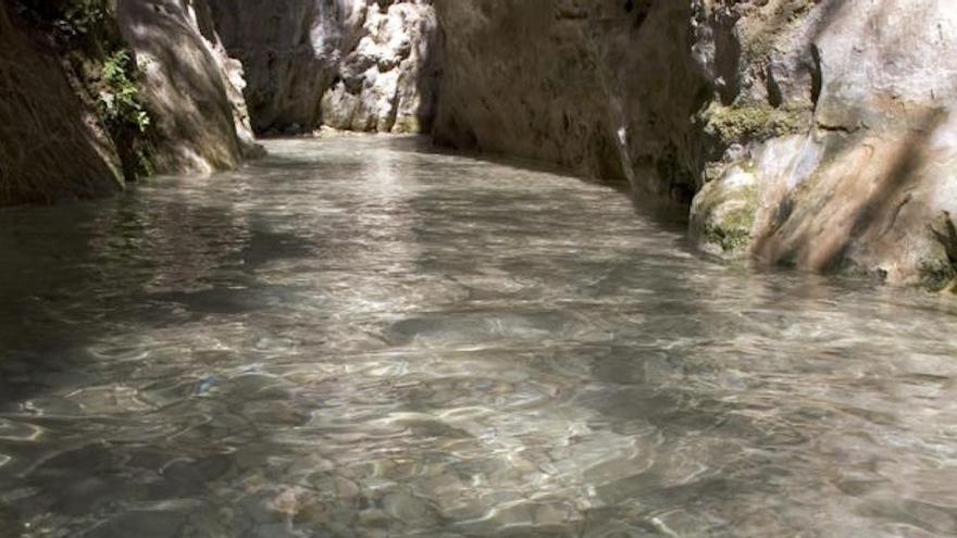 Desaconsejan las excursiones al río Chíllar este verano