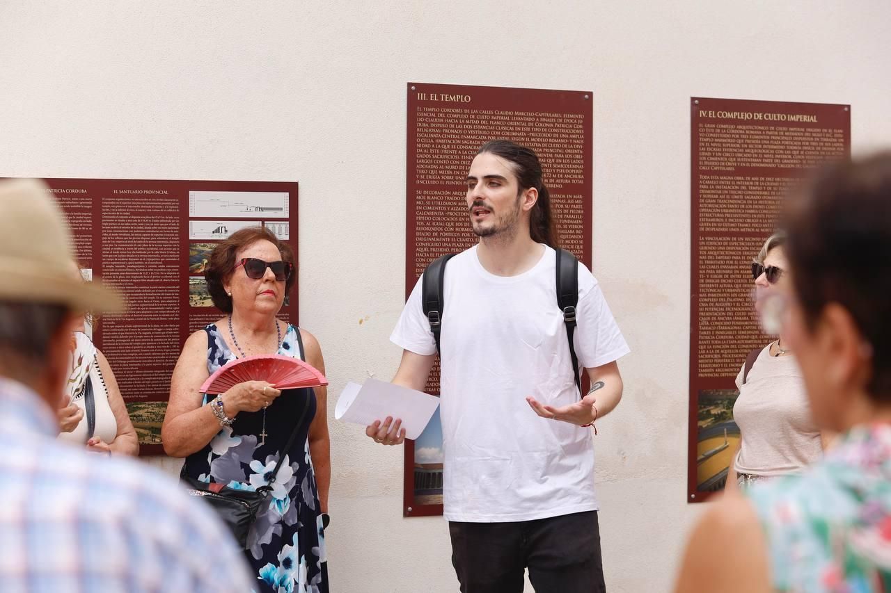 Primeras visitas al Templo Romano de Córdoba, en imágenes