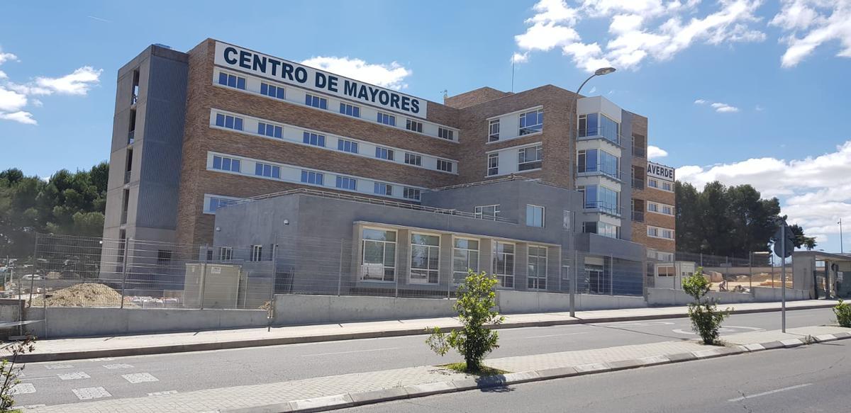 Obras de un centro de mayores en Madrid