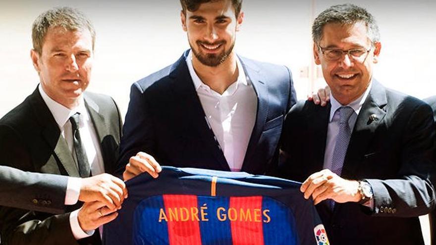 El Valencia CF anuncia el traspaso de André Gomes un semana después