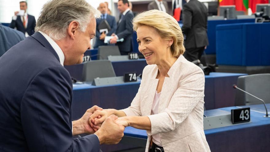 González Pons y Ursula Von der Leyen