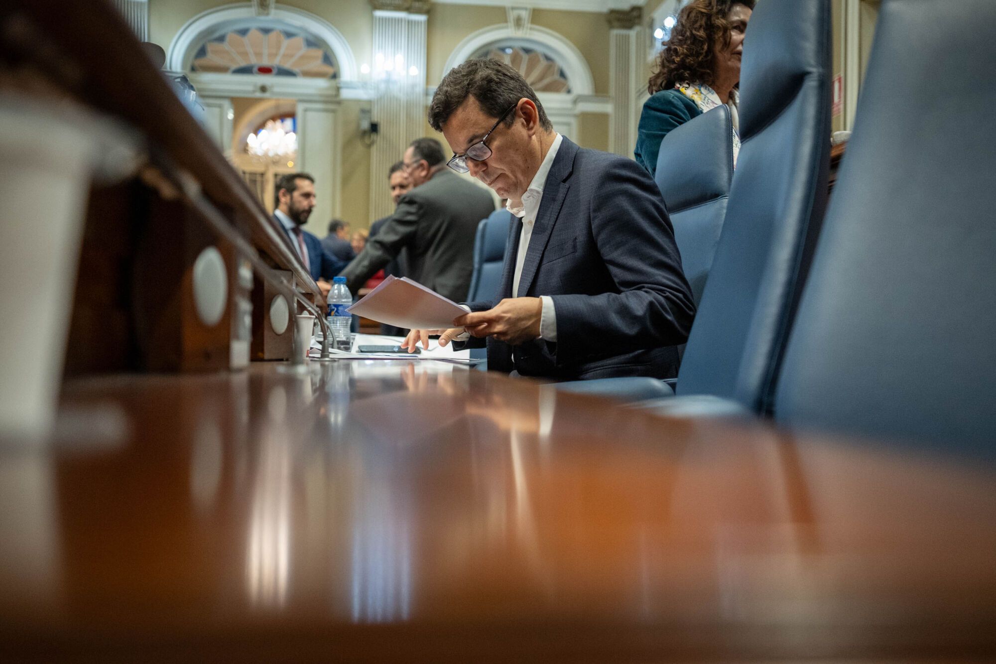 Pleno del Parlamento de Canarias.