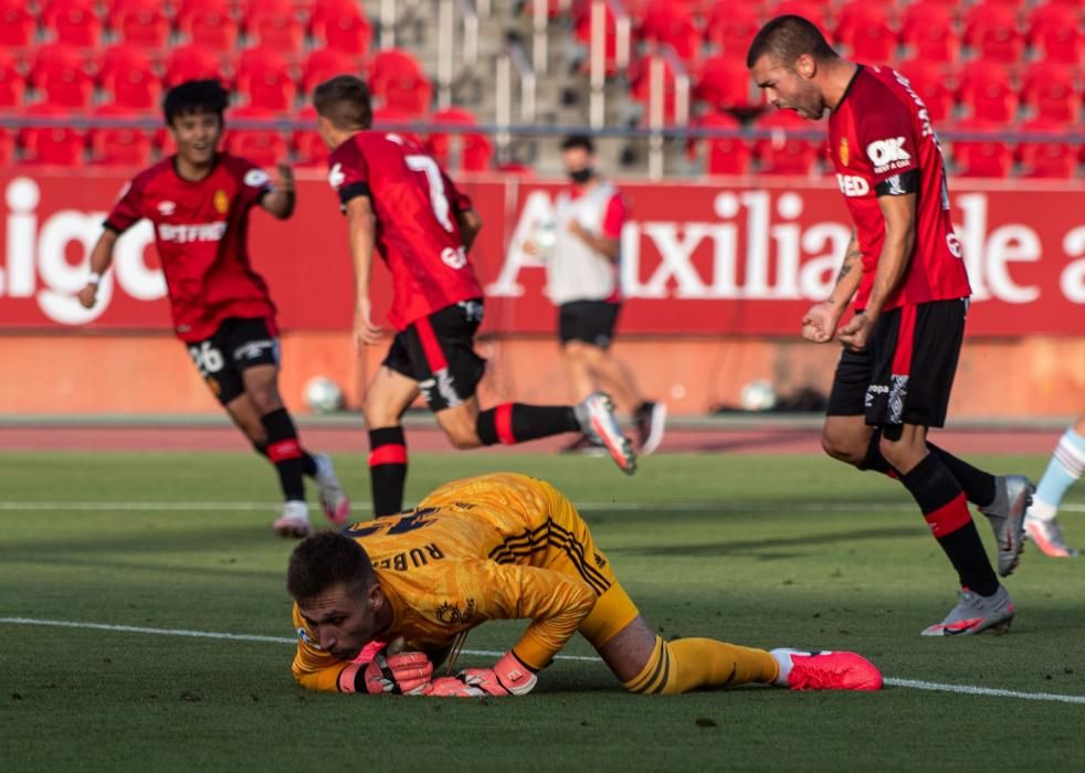 Mallorca - Celta: El Mallorca golea al Celta y se permite soñar