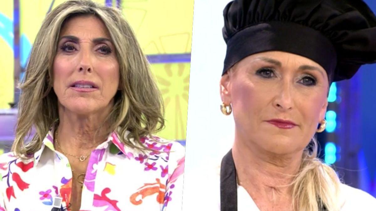 Paz Padilla y Cristina Cifuentes.
