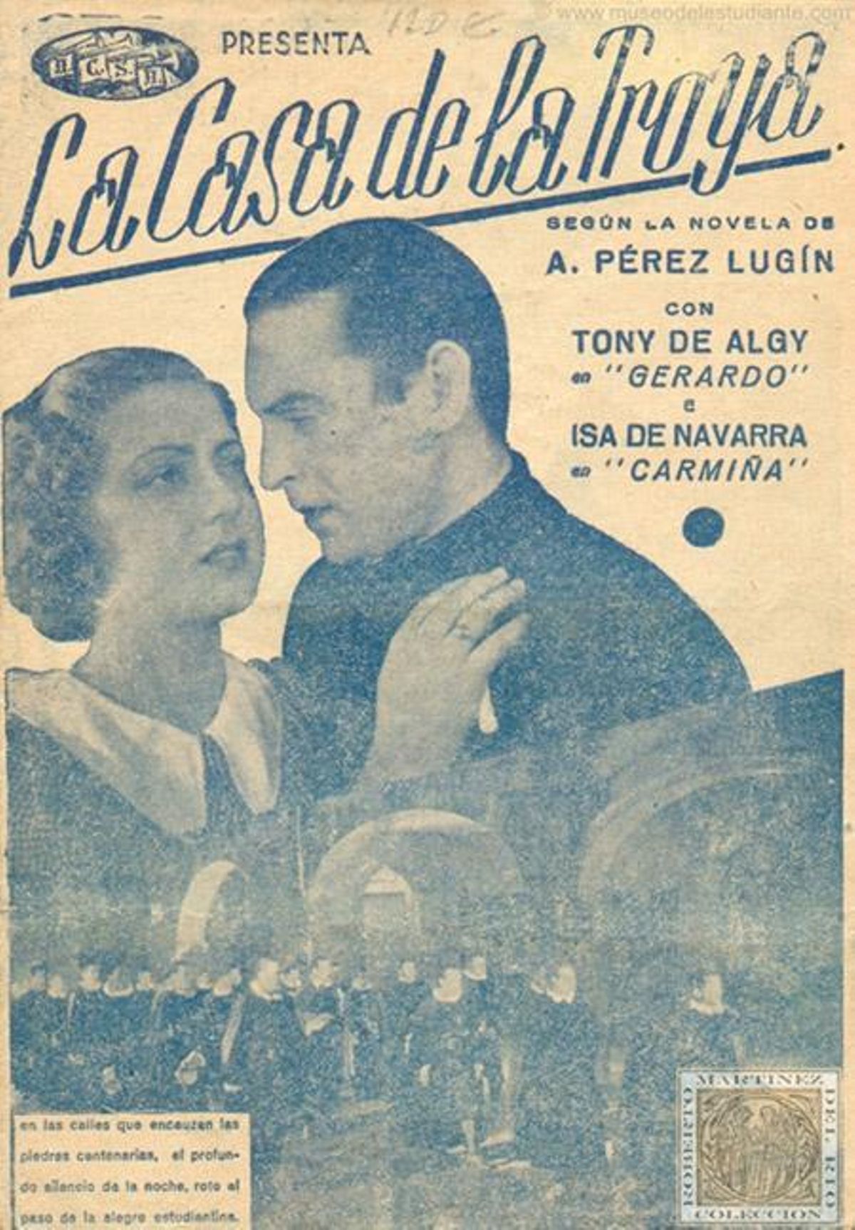 Cartel de la película de Lugín.