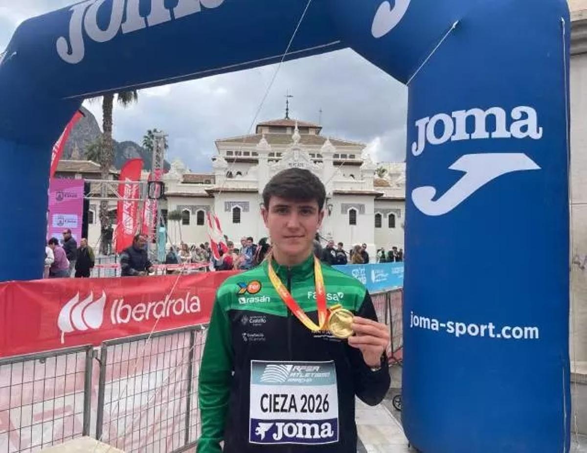 Daniel Monfort volvió a demostrar su pujanza, su crecimiento, su empuje, en el Campeonato de España Absoluto y Sub-23 de marcha atlética en ruta.
