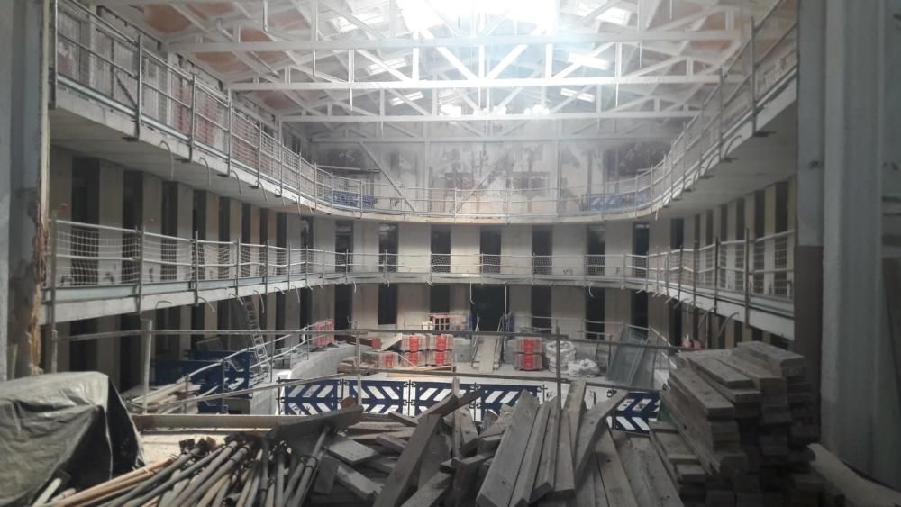 Así están las obras del Teatro Pereira