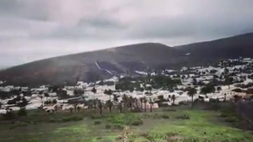 El norte de Lanzarote comienza a brotar por las lluvias