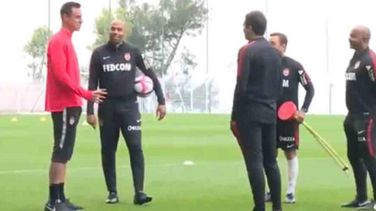 Henry ya ejerce como entrenador del Mónaco